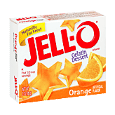 Jell-o Gelatin Dessert Orange Left Picture
